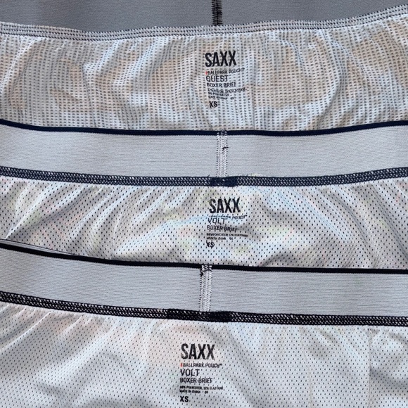 Bundle Saxx Men's Boxer Briefs XS Volt Quest ballpark pouch - Picture 10 of 10
